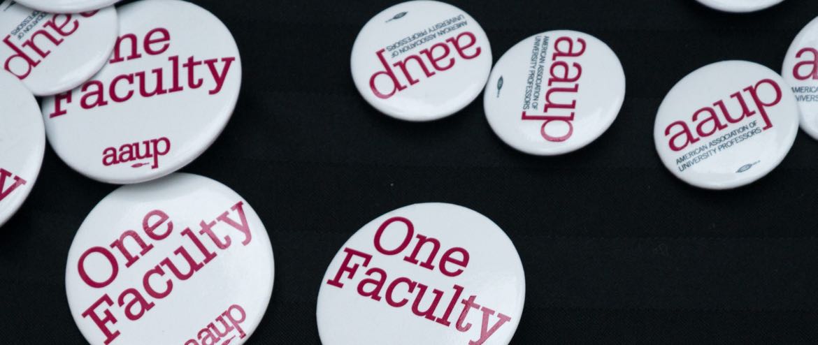AAUP buttons